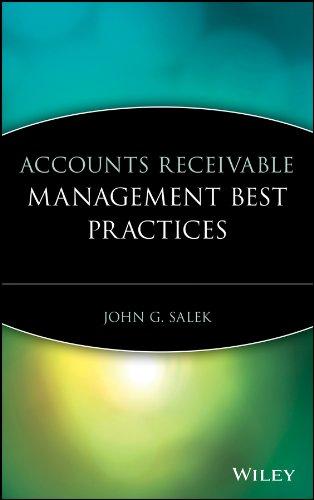 accounts receivable management best practices 1st edition john g. salek 0471716545, 9780471716549