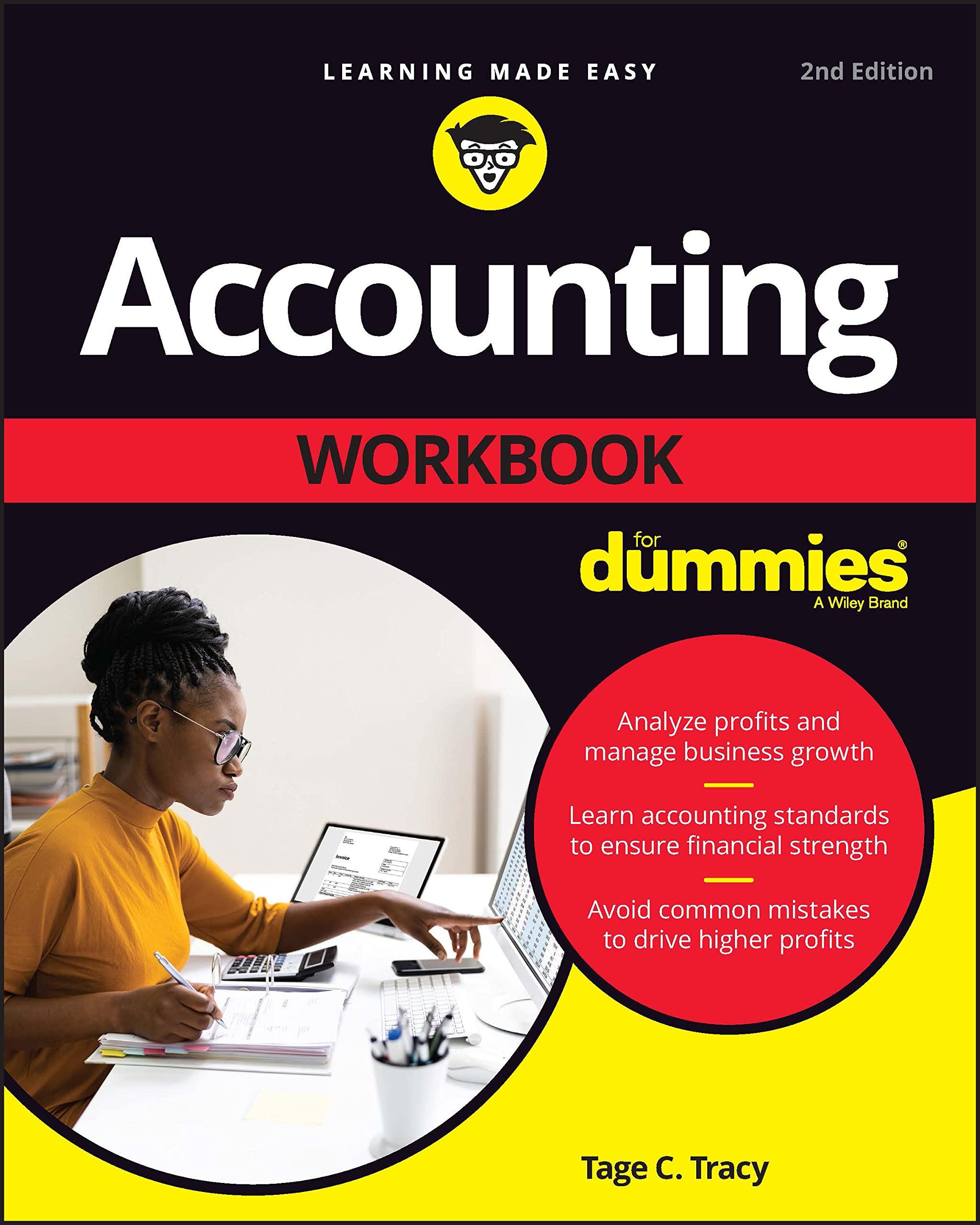 accounting workbook for dummies 2nd edition tage c. tracy 1119897637, 978-1119897637