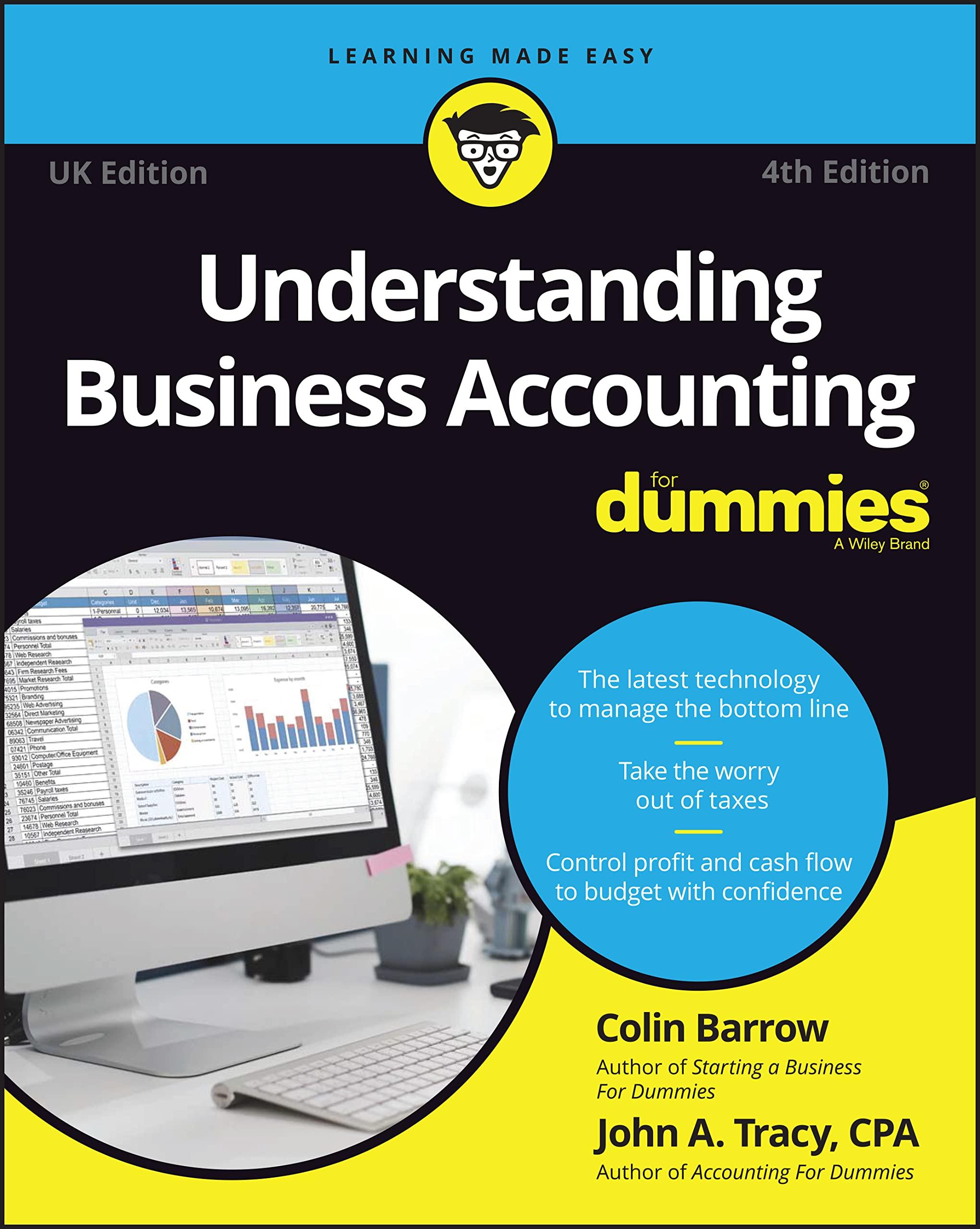 understanding business accounting for dummies 4th edition colin barrow, john a. tracy 1119413532,