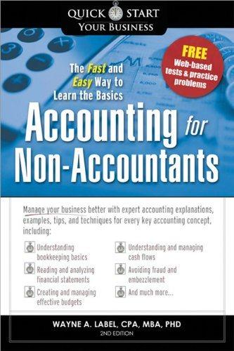 accounting for non accountants 2nd edition wayne a. label 1402222637, 9781402222634