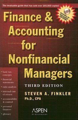 finance and accounting for nonfinancial managers 3rd edition steven a. finkler 0735546045, 9780735546042