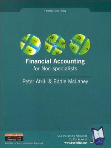 financial accounting for non specialists 3rd edition dr peter atrill, eddie mclaney 0273655876, 978-0273655879