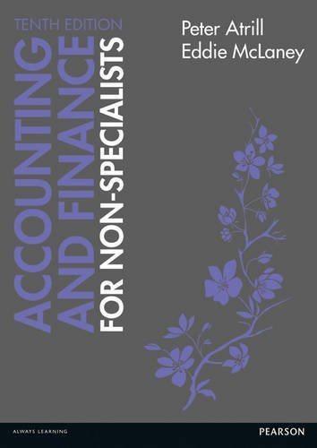 accounting and finance for non specialists 10th edition peter atrill, eddie mclaney 1292135603, 9781292135601