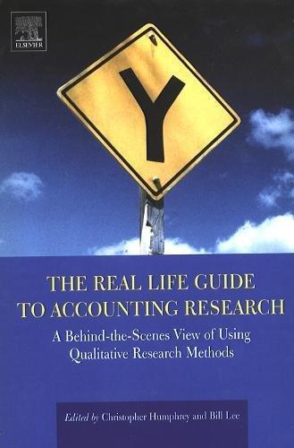 the real life guide to accounting research 1st edition christopher humphrey, bill h.k. lee 0080439721,