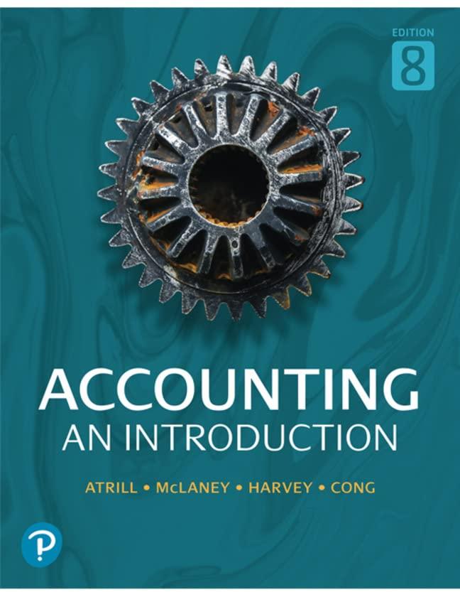 accounting an introduction 8th edition peter atrill, eddie mclaney, david harvey, ling mei cong 1488625697,