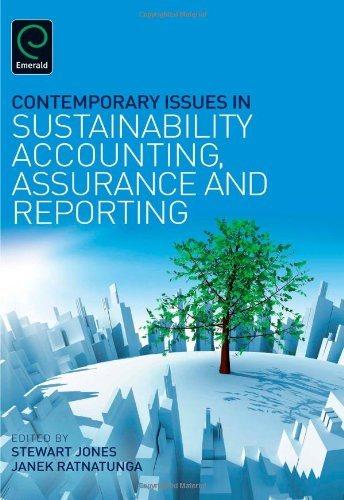 contemporary issues in sustainability accounting assurance and reporting 1st edition stewart jones, janek