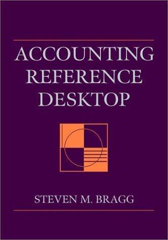 accounting reference desktop 1st edition steven m. bragg 0471273732, 9780471273738