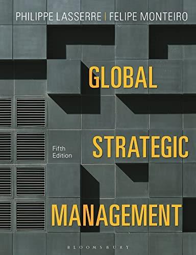 global strategic management 5th edition philippe lasserre, felipe monteiro 1350932965, 9781350932968