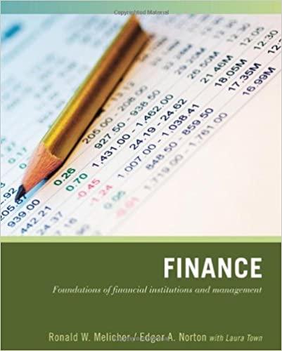 finance 1st edition ronald w. melicher, edgar a. norton 0470007206, 978-0470007204