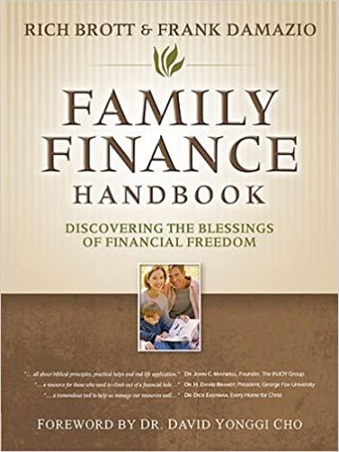 family finance handbook 1st edition frank damazio, rich brott 0914936603, 978-0914936602