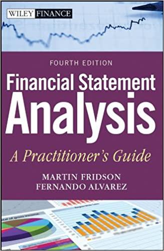 financial statement analysis a practitioners guide 4th edition martin s. fridson, fernando alvarez