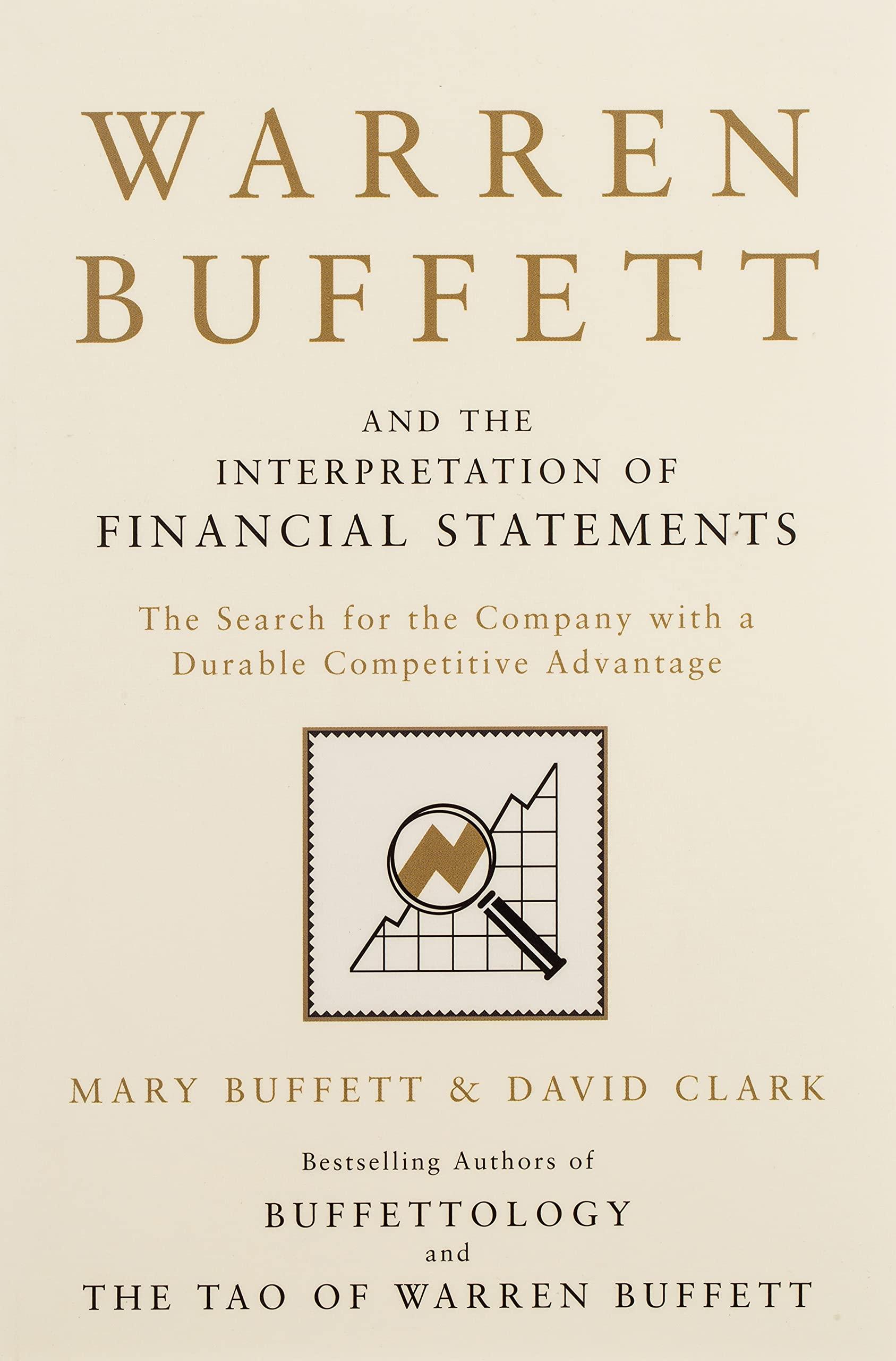 warren buffett and the interpretation of financial statements 1st edition mary buffett, david clark