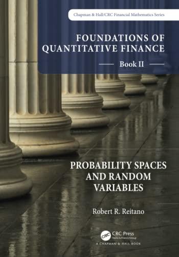 foundations of quantitative finance book 2 1st edition robert r. reitano 103219717x, 978-1032197173