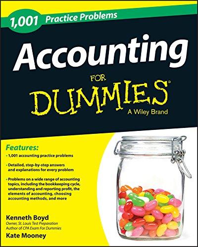 accounting practice problems for dummies 1st edition kenneth w. boyd 1118853288, 978-1118853283