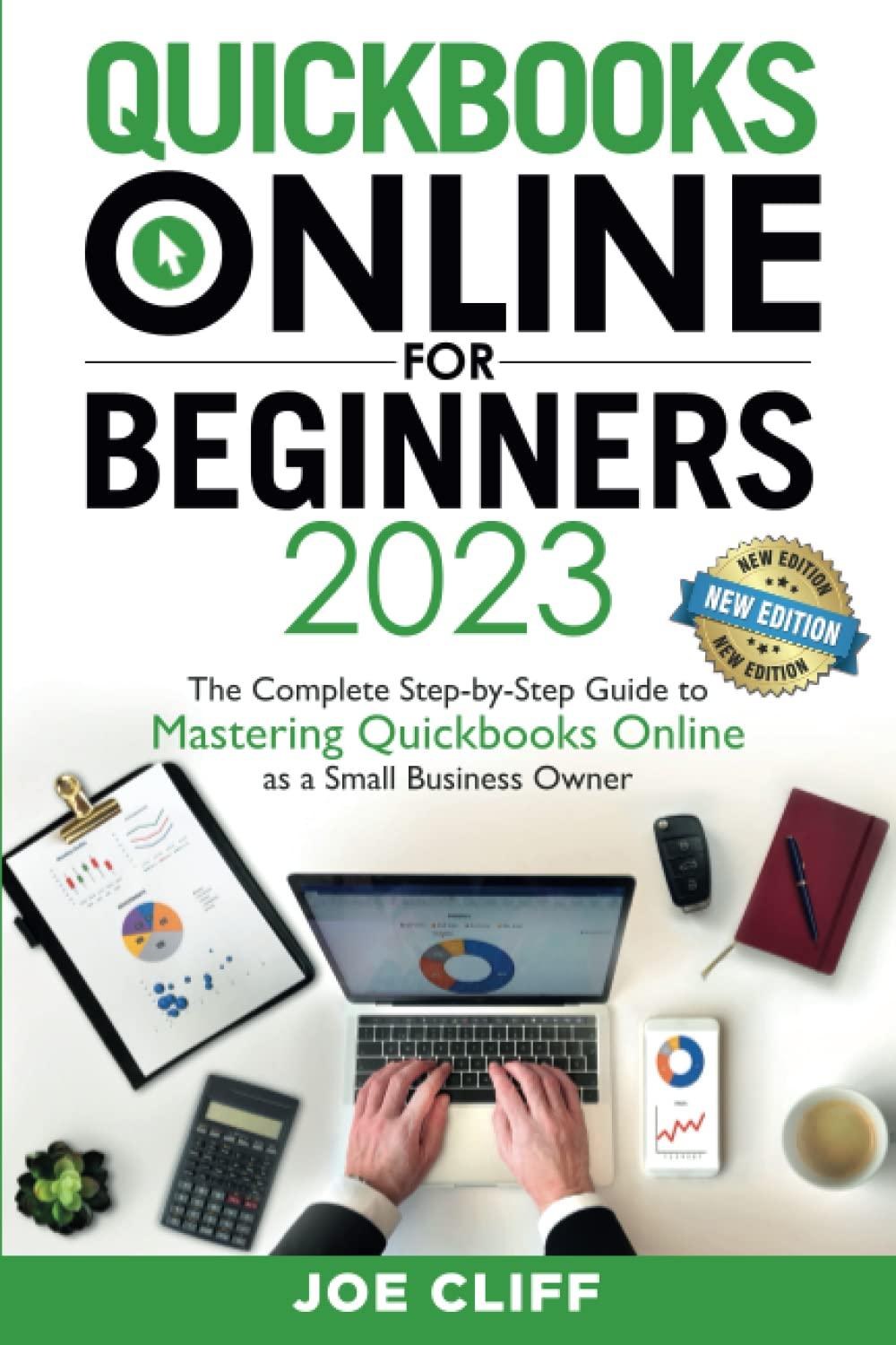 quickbooks online for beginners 2023 1st edition joe cliff 8371225900, 979-8371225900