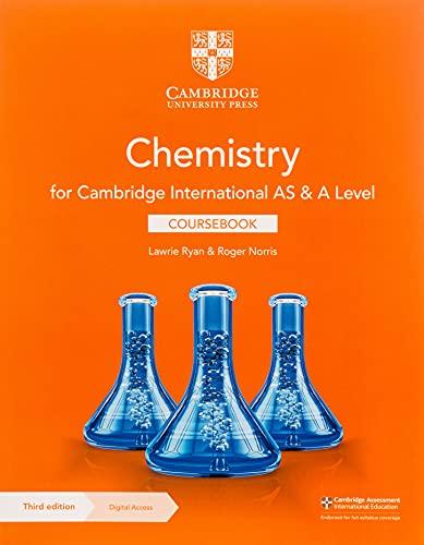chemistry coursebook for cambridge international as and a level 3rd edition roger norris, lawrie ryan