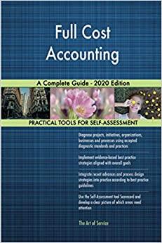 full cost accounting a complete guide 2020th edition gerardus blokdyk 1867317478, 978-1867317470