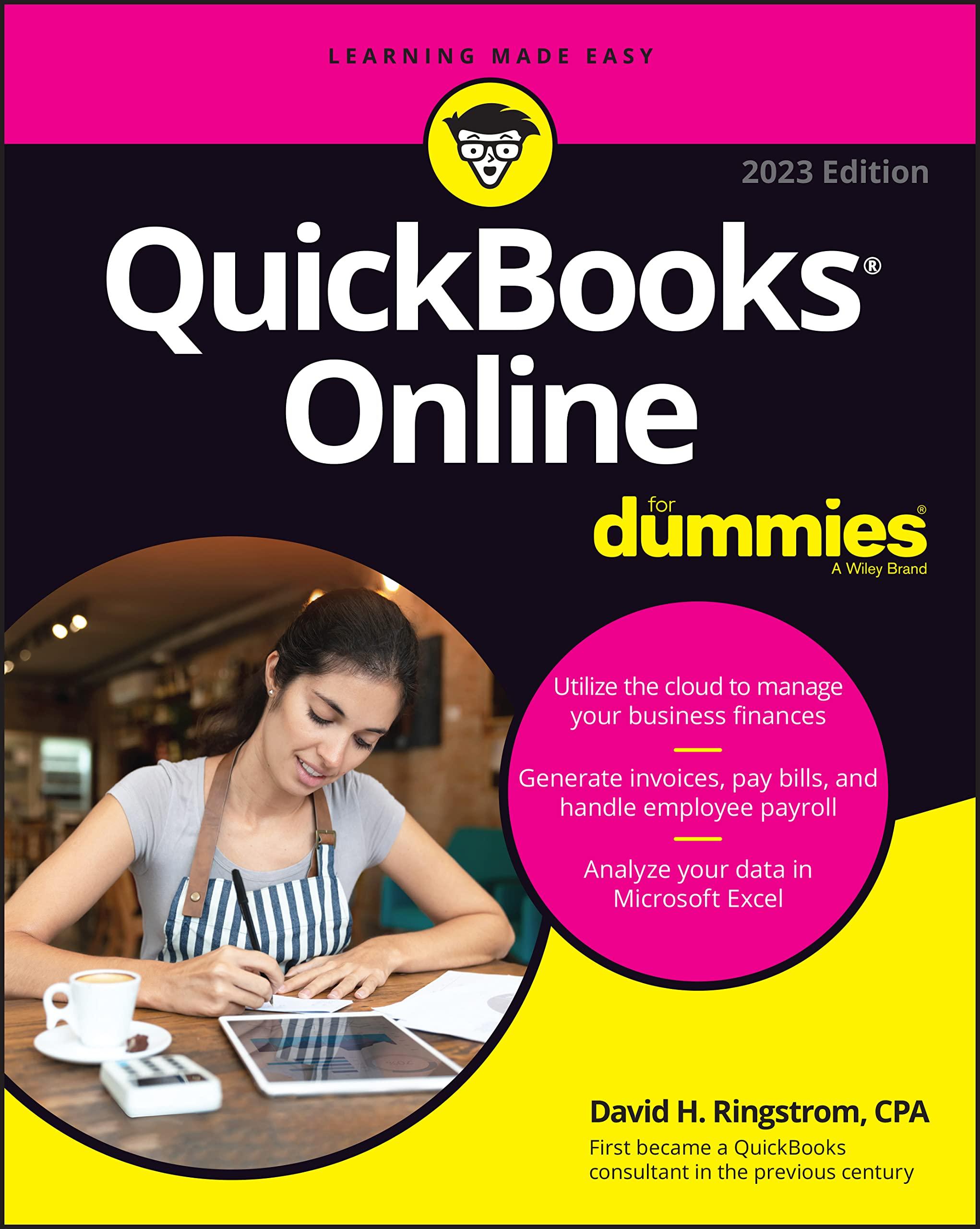quickbooks online for dummies 2023rd edition david h. ringstrom 1119910005, 978-1119910008
