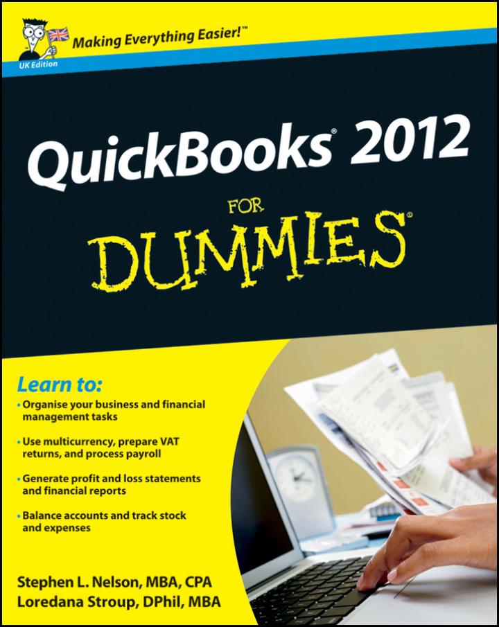 quickbooks 2012 for dummies 1st edition stephen l. nelson, loredana stroup 1119968941, 9781119968948