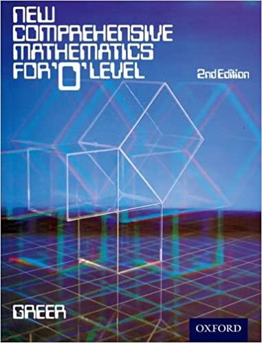 new comprehensive mathematics for o level 2nd edition alex greer 0859501590, 978-0859501590