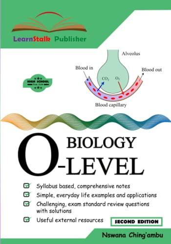 learnstalk biology o level 2nd edition nswana ching'ambu 979-8372735552