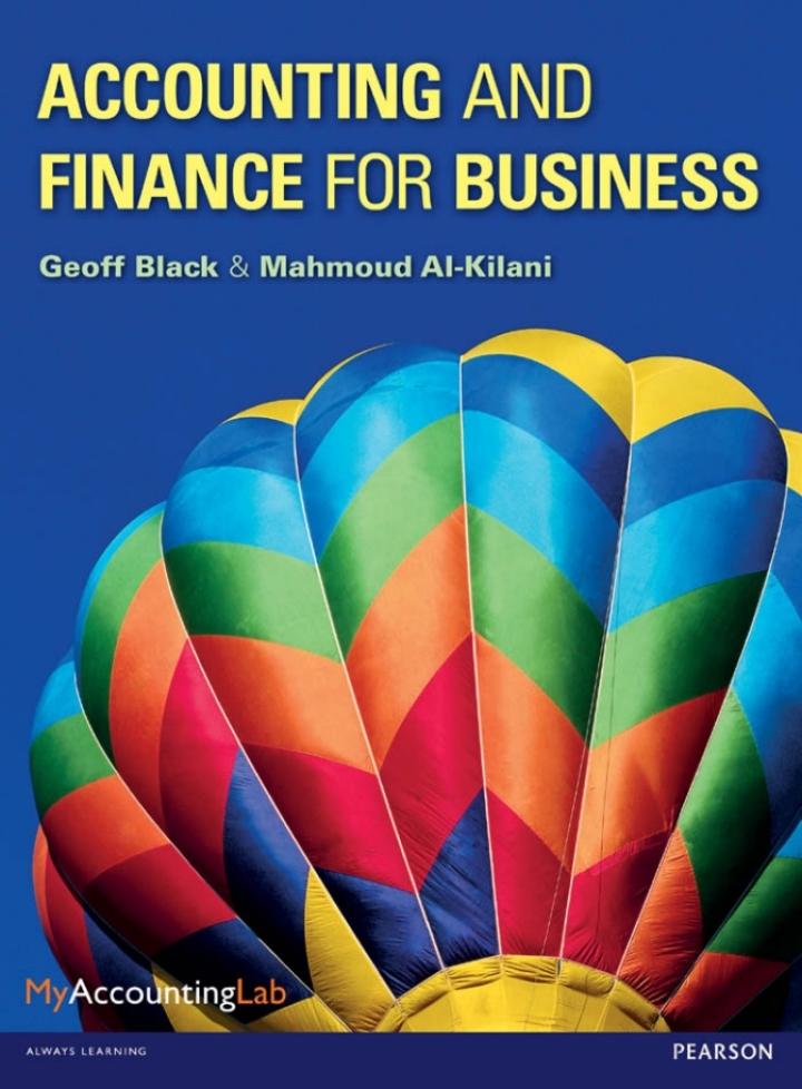 Accounting And Finance For Business