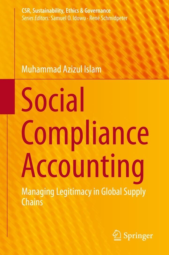 social compliance accounting 1st edition muhammad azizul islam 3319099965, 9783319099965