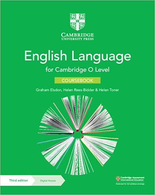 cambridge o level english language coursebook 3rd edition graham elsdon, helen rees-bidder, helen toner