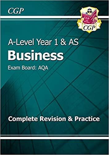 a level business aqa year 1 and as complete revision and practice 1st edition cgp books 1782943528,
