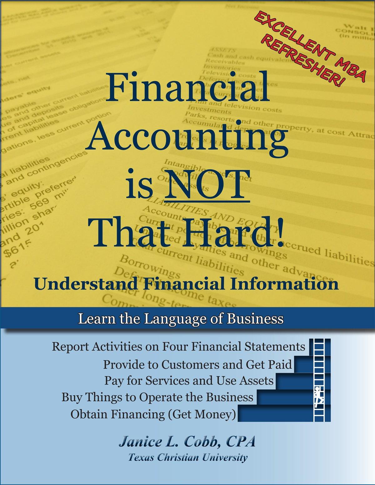 financial accounting is not that hard 1st edition janice l. cobb 1581529651, 978-1581529654