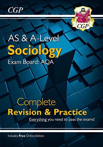 as and a level sociology aqa complete revision and practice 1st edition cgp books 1782943560, 978-1782943563