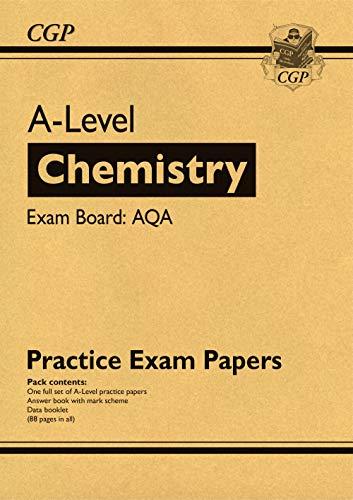 a level chemistry aqa practice papers 1st edition cgp books 1789084644, 978-1789084641