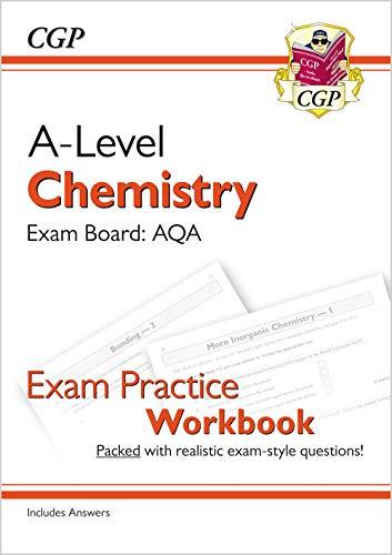 a level chemistry aqa year 1 and 2 exam practice workbook 1st edition cgp books 1782949135, 978-1782949138