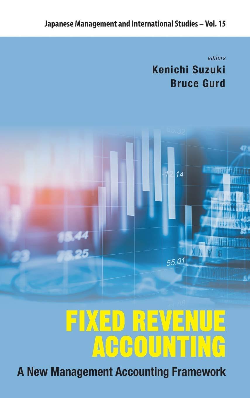 fixed revenue accounting 1st edition kenichi suzuki, bruce gurd 9813237252, 978-9813237254