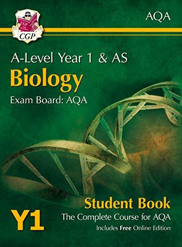 a level biology for aqa year 1 and as 1st edition cgp books 1782943196, 978-1782943198