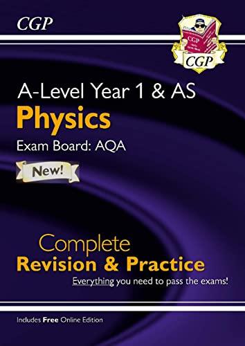 a level physics aqa year 1 and as complete revision and practice 1st edition cgp books 1789080304,