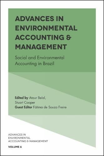 advances in environmental accounting and management 1st edition ataur belal, stuart cooper, fátima de souza
