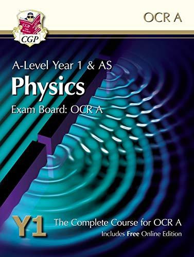 a level physics for ocr a  year 1 and as student book 1st edition cgp books 1782947906, 978-1782947905