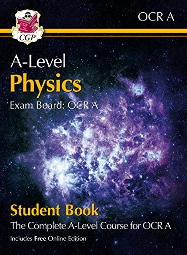 a level physics for ocr a year 1 and 2 student book 1st edition cgp books 1789086698, 978-1789086690