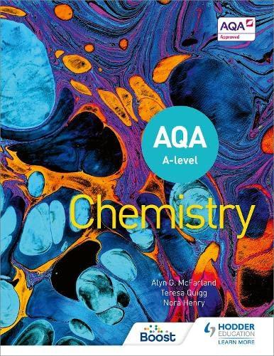 aqa a level chemistry 1st edition alyn g. mcfarland, nora henry, teresa quigg 1510469834, 978-1510469839