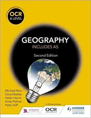 ocr a level geography 1st edition michael raw, david barker, andy palmer, peter stiff, helen harris