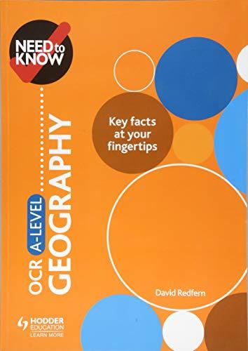 ocr a level geography 1st edition david redfern 1510428550, 978-1510428553