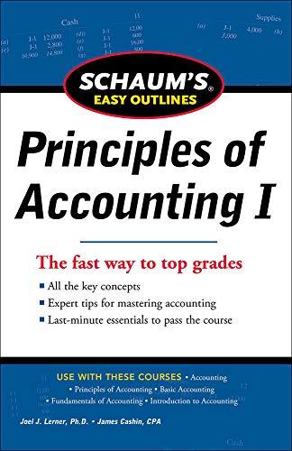 principles of accounting 1st edition joel lerner 0071777520, 9780071777520