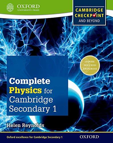 complete physics for cambridge secondary book 1 1st edition helen reynolds 0198390246, 978-0198390244