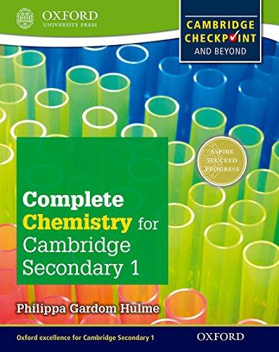 complete chemistry for cambridge secondary 1 1st edition philippa gardom hulme 0198390181, 978-0198390183