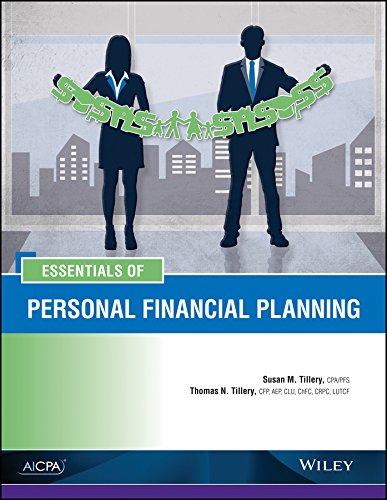 essentials of personal financial planning 1st edition susan m. tillery, thomas n. tillery 1945498234,