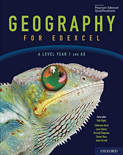 geography for edexcel a level year 1 and as 1st edition bob digby, lynn adams, russell chapman, catherine