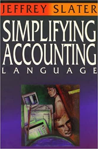 simplifying accounting language 1st edition jeffrey slater 0898632021, 978-0898632026