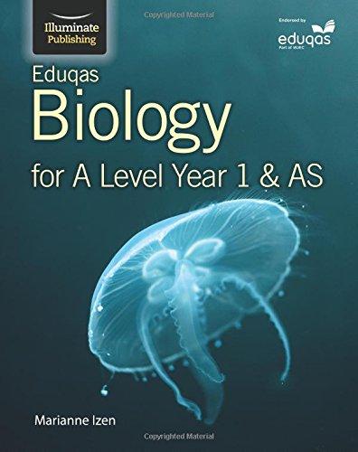 eduqas biology for a level year 1 and as student book 1st edition marianne izen 1908682620, 978-1908682628