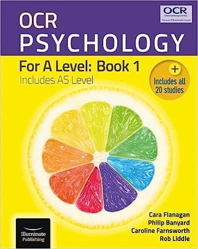 ocr psychology for a level book 1 1st edition cara flanagan, caroline farnsworth, philip banyard, rob liddle